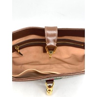 Gucci Jackie 1961 Small GG Supreme Shoulder Bag Beige Ebony
