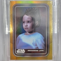 2023 Topps Star Wars Princess Leia Gold Foil #67 ICG 9 Mint Card