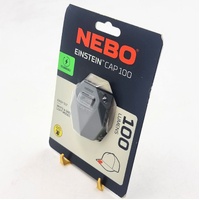 NEBO Einstein Cap 100 Rechargeable LED Headlamp Clip On Hat Light 100 Lm