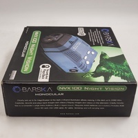 BARSKA NVX100 Night Vision Monocular Infrared IR Scope Green Lens Portable Viewer