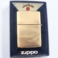Zippo Jim Beam Windproof Pocket Lighter Refillable Metal Collectible Cigarette Lighter