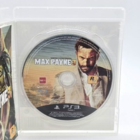 Max Payne 3 PS3 Sony PlayStation 3 Game Complete with Manual