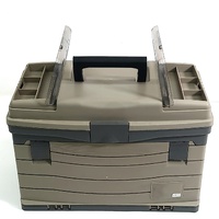 Plano 4 Drawer Tackle Box Top Compartment Lockable Tool Organizer