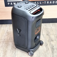 JBL PartyBox Stage 320 Portable Bluetooth Party Speaker with Sturdy Wheels