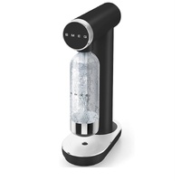 Smeg SKC01BLMAU Soda Maker Matte Black Sparkling Water Maker