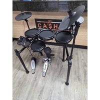 Alesis Electronic Drum Kit Advanced Six-Piece Electronic Drumset with Seat