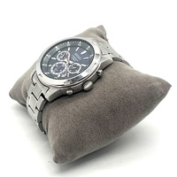 Seiko 4T53-00C8 Men's Chronograph Blue Dial Stainless Steel Watch