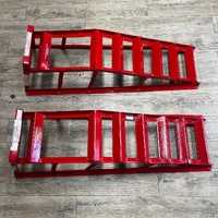 ToolPRO 1000kg Car Ramps Pair Heavy Duty Steel Vehicle Ramps 633564