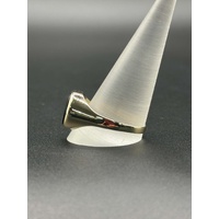 Mens 9ct Yellow Gold Black Gemstone Ring