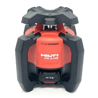 Hilti PR 2‑HS A12 Red Beam Outdoor Rotating Laser Level Kit with Case