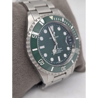 Steinhart Ocean One 42mm Green Automatic Swiss Men's Watch 300m Dive