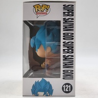 Funko Pop Dragon Ball Z Resurrection 'F' Super Saiyan God Super Saiyan Goku #121 Vinyl