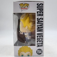 Funko Pop! Dragon Ball Z Super Saiyan Vegeta #154 Vinyl Figure Anime Collectible