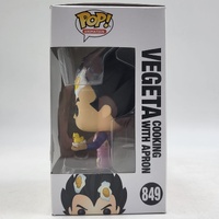 Funko Pop Dragon Ball Super Vegeta Cooking With Apron #849 Special Edition Vinyl Figure