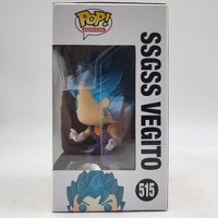 Dragon Ball Super SSGSS Vegito Funko Pop Vinyl Figure Blue Super Saiyan Collectible
