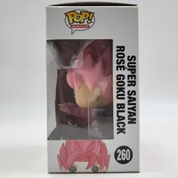 Funko Pop Dragon Ball Super Super Saiyan Rosé Goku Black #260 Vinyl Figure Anime Collectible