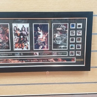 Limited Edition KISS Individually Signed Photo Frame 101 of 499 102cm x 50cm