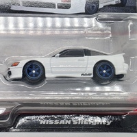 Hot Wheels Car Culture 1996 Nissan 180SX Type X SilEighty Diecast 2 Pack