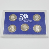 United States Mint 2002 50 State Quarters Proof Set w/ Certificate U.S. Coins