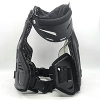 EVS Youth Motocross Chest Protector Roost Guard Black Medium M MTS 110801