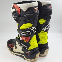Alpinestars Tech 7 Men's Motocross Boots US 13 Yellow Black