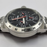 TW Steel CB8 Canteen Chronograph Watch Stainless Steel Black Dial
