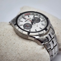 Seiko Coutura Chronograph Silver Dial Quartz Stainless Steel Watch SSB433