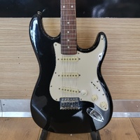 ECON Six-String Electric Guitar Black Strat Style