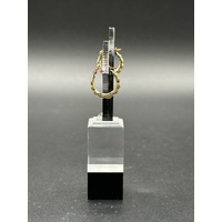 Ladies 9ct Yellow Gold Hoop Earrings
