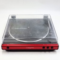 Audio-Technica AT-LP60X Fully Automatic Belt-Drive Stereo Turntable Red 