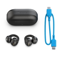 JLab Flex Open Wireless Earbuds Bluetooth Open-Ear Headphones with Charging Case