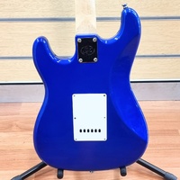 SX Standard Series Custom Handmade Electric Guitar Blue and White with Soft Case