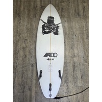 Aido Surfboards The Heat 5'10" Shortboard 28.5L FCS II 3 Fin Surf Board