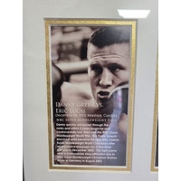 Danny Green Signed Boxing Memorabilia Frame Green Machine COA 343/499