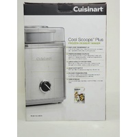 Cuisinart Cool Scoops Plus Frozen Dessert Maker ICE-30BCA 2 Litre