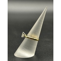 Ladies 18ct Yellow Gold Diamond Engagement Ring