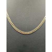 Unisex 14ct Yellow Gold Curb Link Necklace