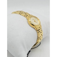 Citizen Ladies Gold Tone Analogue Quartz Watch Cream Dial EJ4103-54P