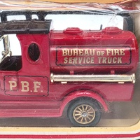 Lledo Days Gone 1983 Bureau of Fire Service Truck Diecast Car Vintage