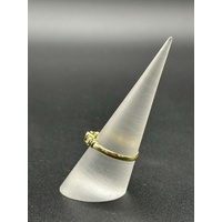 Ladies 18ct Yellow Gold Diamond Ring 