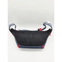 Michael Kors Pebbled Leather Sling Belt Bag Red Navy Blue Bum Bag