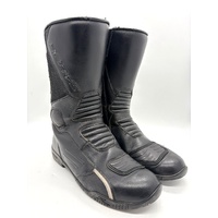 RJays Tour AM II Motorcycle Boots Black Size 41 Waterproof