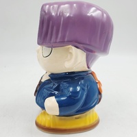 Vintage Dragon Ball Z Trunks Ceramic Porcelain Money Box Bank Figure 