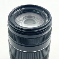 Canon EF-S 55-250mm f/4-5.6 IS Telephoto Zoom Lens Image Stabilizer AF/MF - No Rear Cap