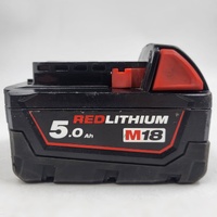 Milwaukee M18 B5 18V 5.0Ah Li-Ion RedLithium Battery Genuine Cordless Power Tool