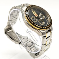 Holden Golden Years Watch 22K Gold Plated Chronograph Steel Mens Collectible