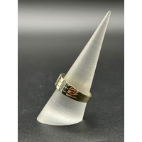 Men’s 10ct Yellow Gold Diamond Ring