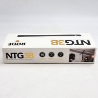 NEW RODE NTG3B Precision Broadcast-Grade RF-Bias Shotgun Microphone Black
