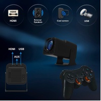 Laser PJ-GH803B-168 Smart Gaming Projector 80 Games 720p