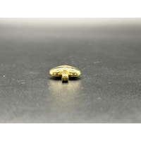 Ladies 18ct Yellow Gold Bubble Heart Pendant